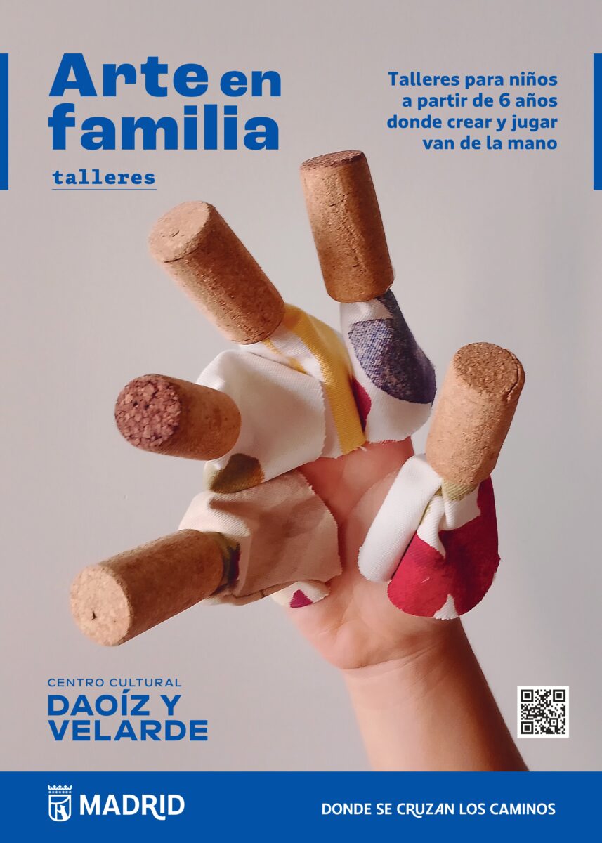 El Daoíz y Velarde estrena 'Arte en familia' con doce talleres gratuitos desde el 26 de septiembre